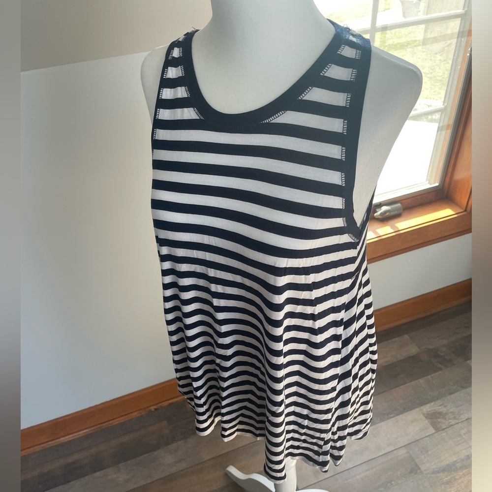Striped Sweaty Betty tank top